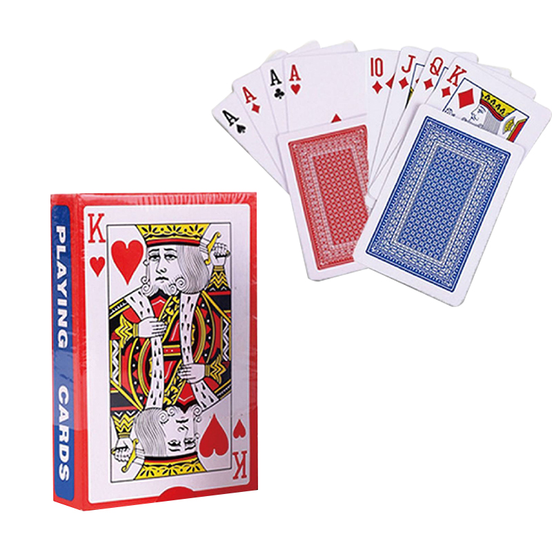 Party Games Using Playing Cards - 54 arkusze/zestaw 56x86 milimetrowy szary rdzeń