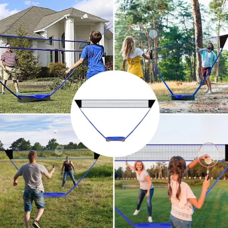 Badminton Set Garden - Wysokiej jakości przenośny zestaw sportowy do