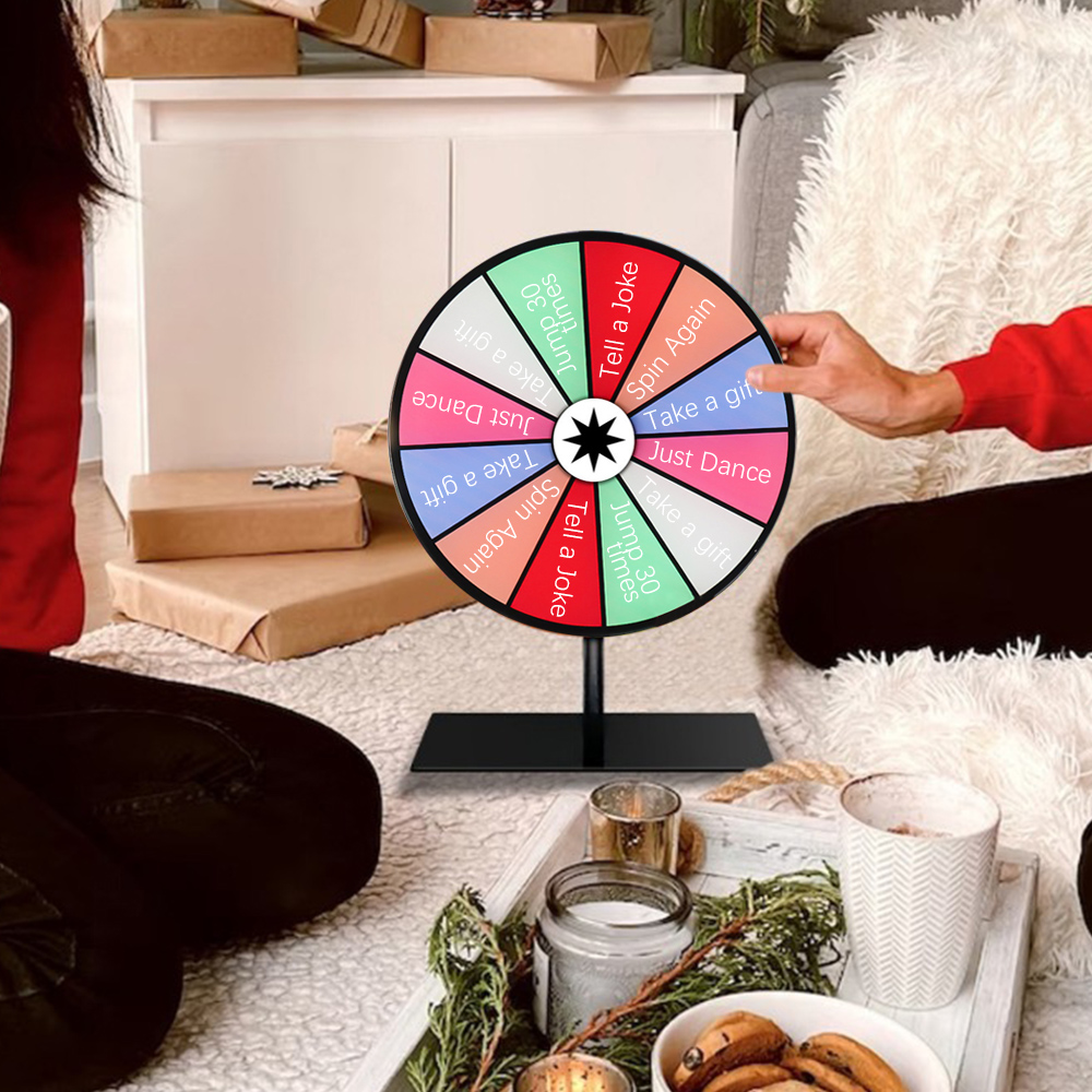 Party Games Spin The Wheel - Voilamart 12-calowe obrotowe koło nagród na