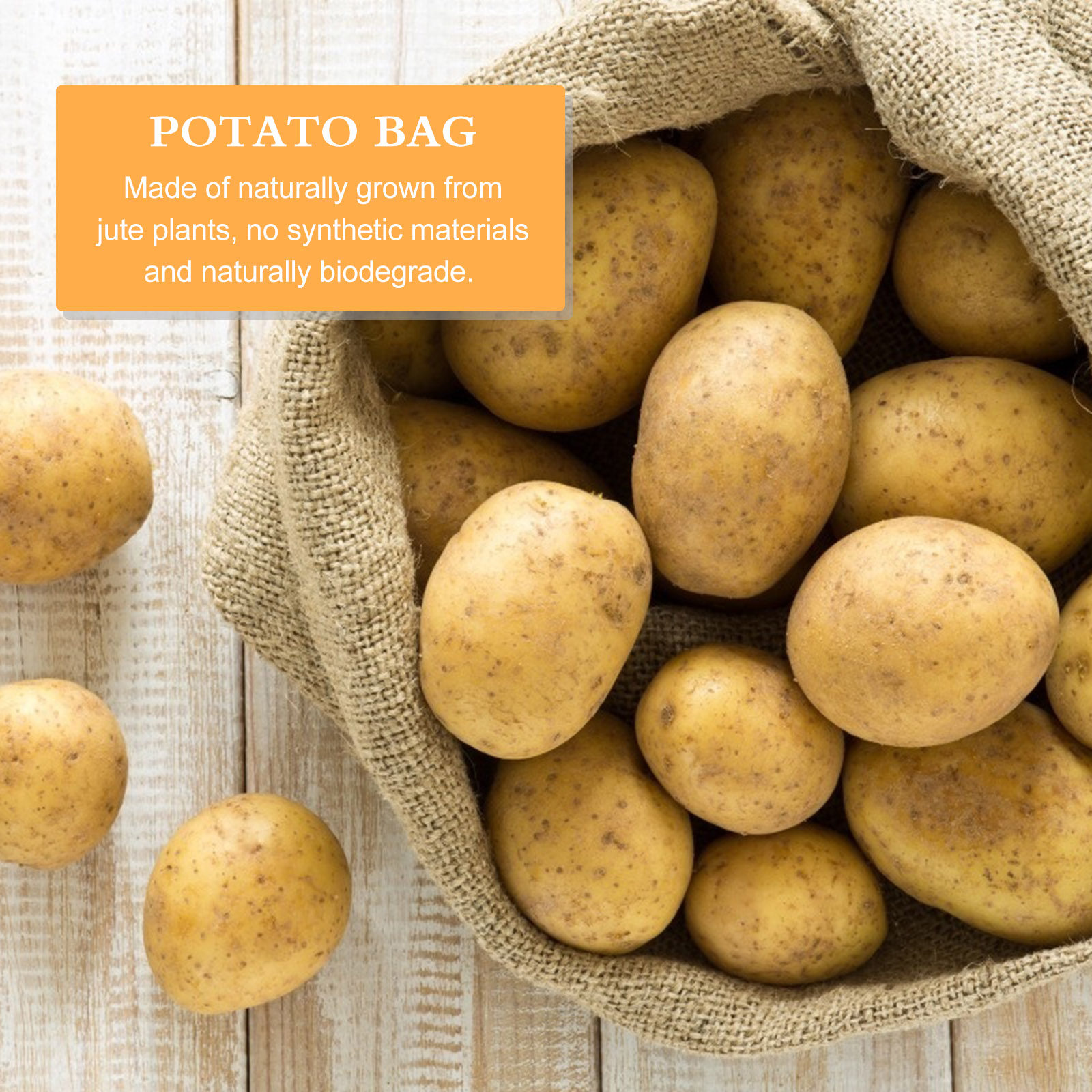 Sack Race Bag - 1 szt. Worek jutowy na zanurzanie