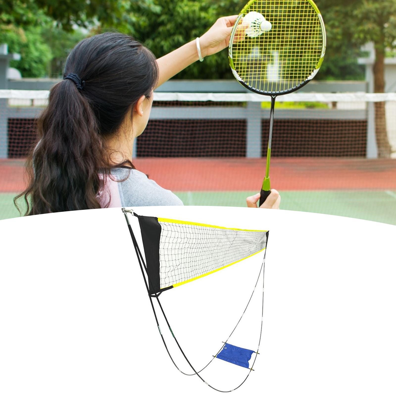 Badminton Set Garden - Przenośna siatka do badmintona i tenisa,