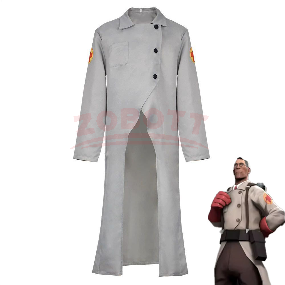 Party Games Lab - Kostium cosplay lekarza TF2 Dr. Ludwiga,
