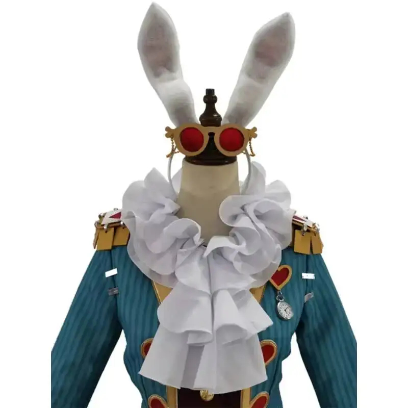 Party Games Alice In Wonderland - Kostium Cosplay Identity V Pan Biały