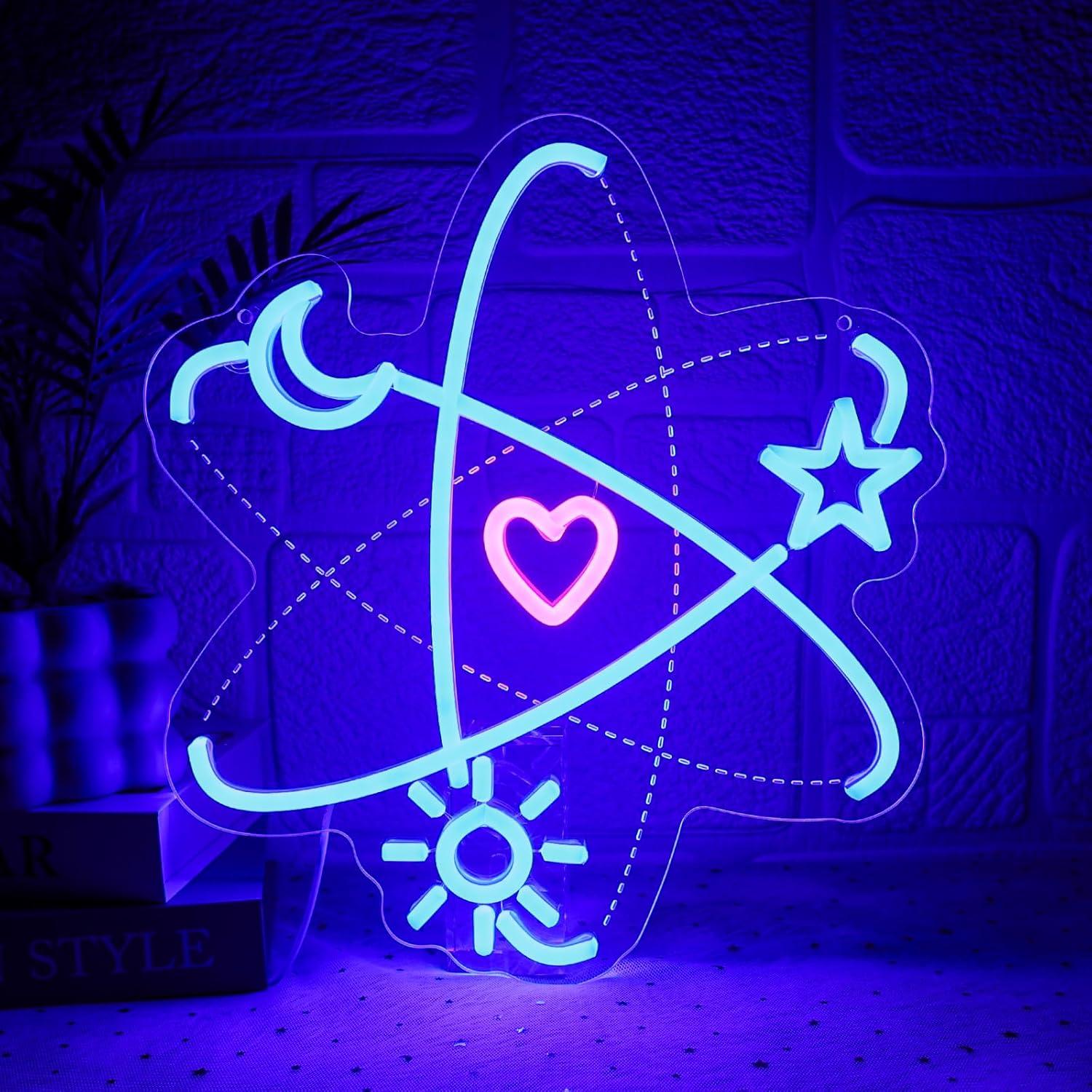 Neonowy znak Atomic USB z funk – Party Games Lab recenzja i cena