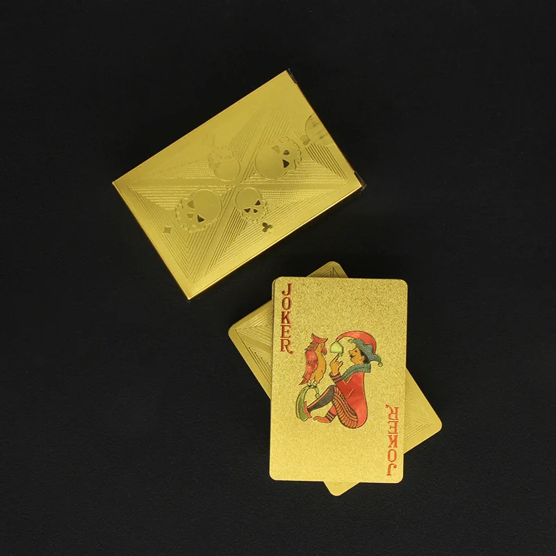 Karty do pokera ze złotej foli – Party Games Using Playing Cards recenzja i cena