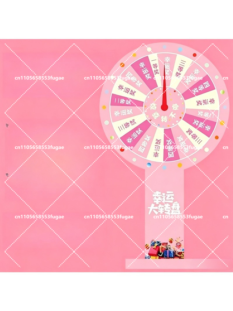 Różowe Koło Fortuny z Drewnian – Party Games Spin The Wheel recenzja i cena