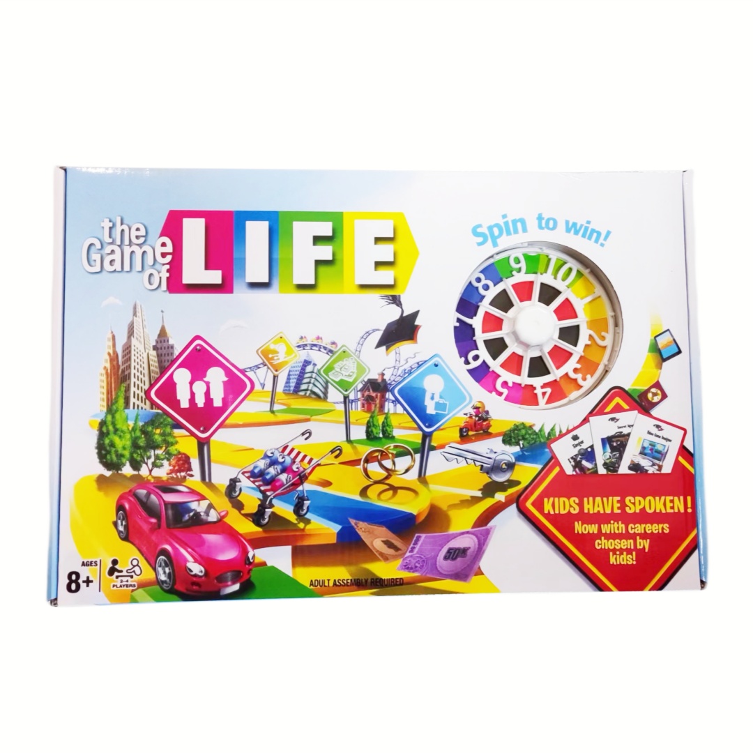Gra planszowa symulująca życie – Party Games Spin The Wheel recenzja i cena