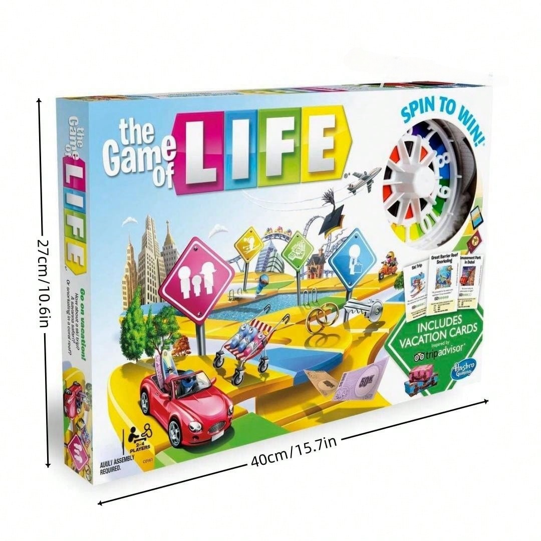 Gra planszowa symulująca życie – Party Games Spin The Wheel recenzja i cena