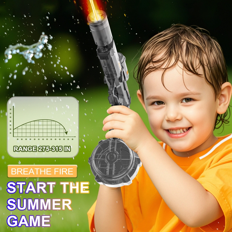 Elektryczny pistolet na wodę - – Party Games Kids Outdoor recenzja i cena